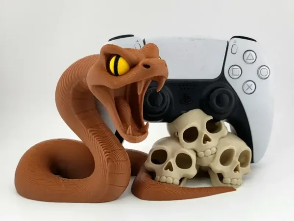 Snake Skull Controller Holder