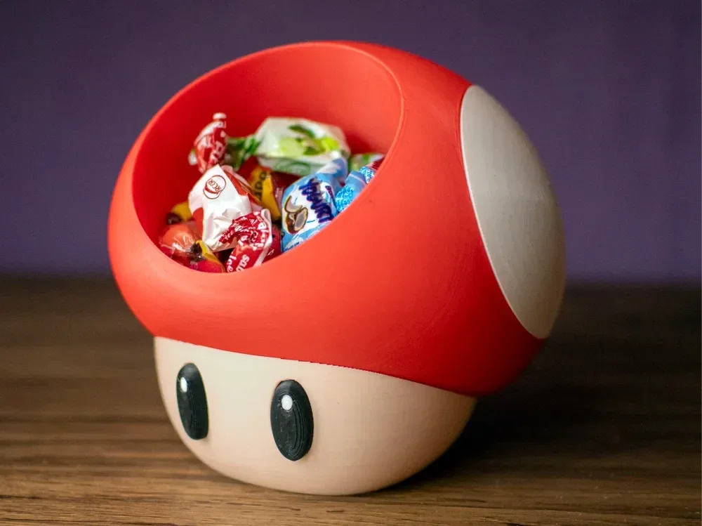 Mario Mushroom Container