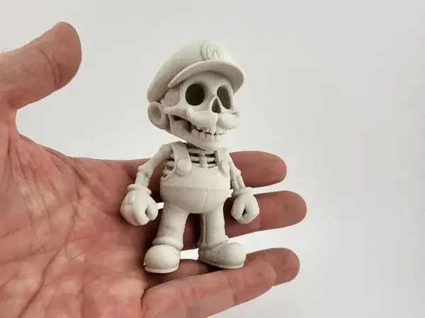 Super Mario Skeleton
