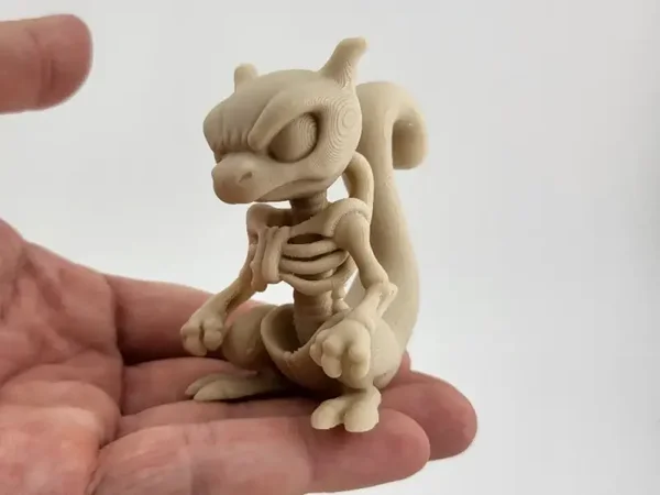 Mewtwo Skeleton Figurine