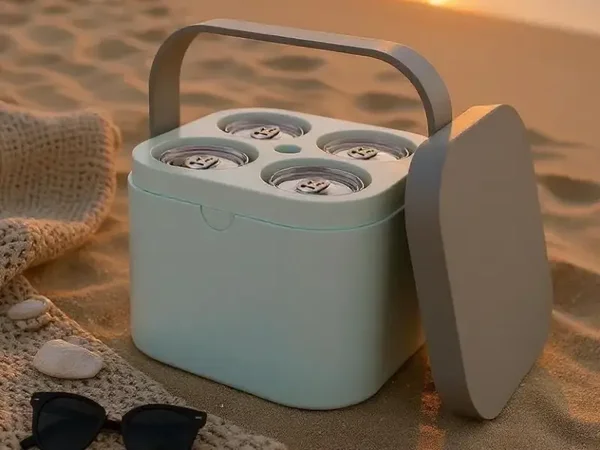 4 Cans Freezable Cooler