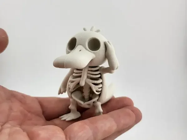 Psyduck Skeleton