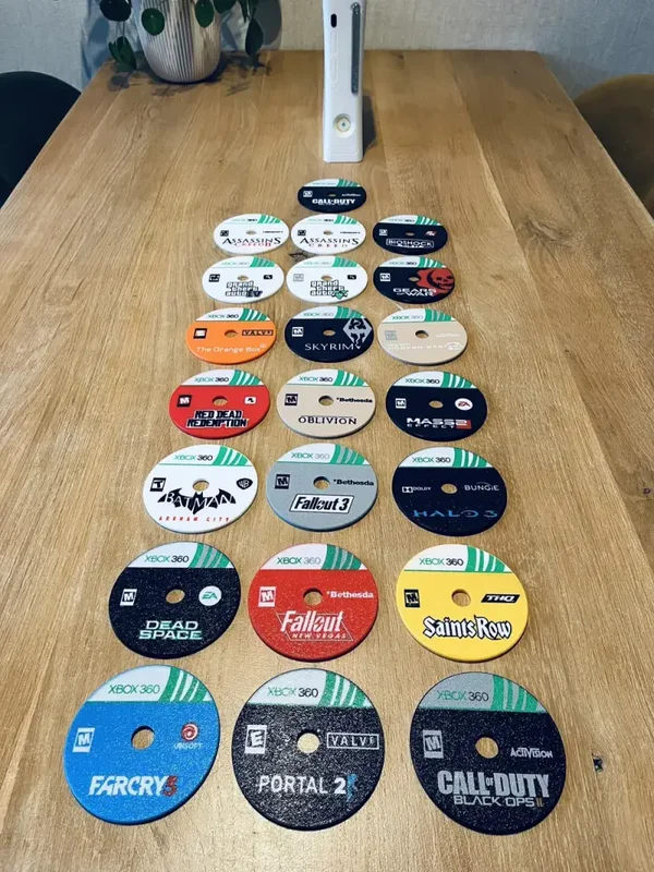 Xbox 360 Console 22 Game Coasters