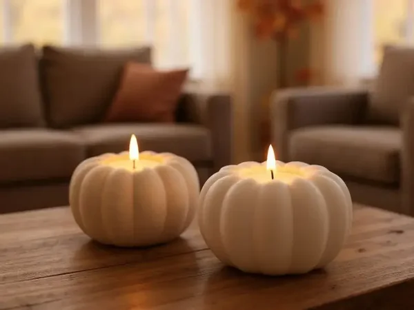 Pumpkin Tealight Holders x 3