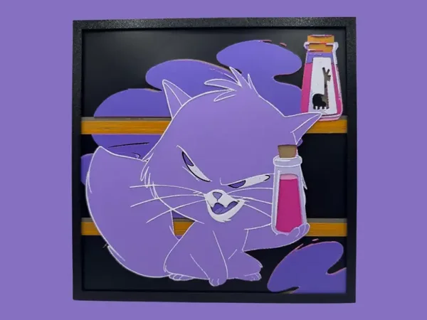 Yzma Cat Form Hueforge