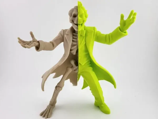 Joker Skeleton Half Figure