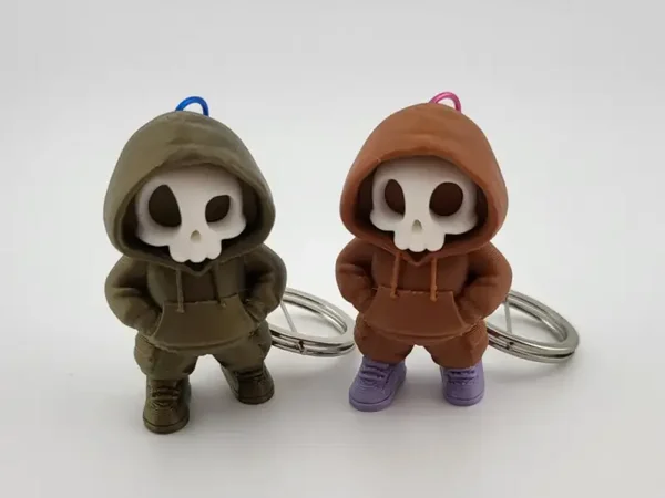 Skeleton Keychain Streetwear