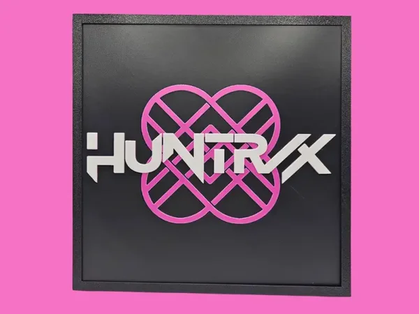 Huntrix Logo Hueforge