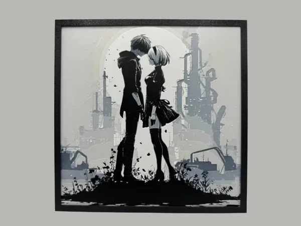 2B and 9S - NieR: Automata #1 Hueforge