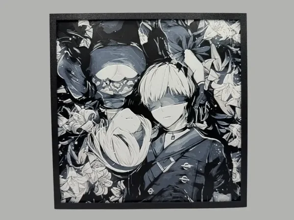 2B and 9S - NieR: Automata #2 Hueforge