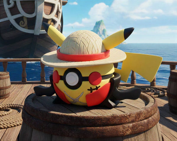 Pikachu Monkey D. Luffy Ball