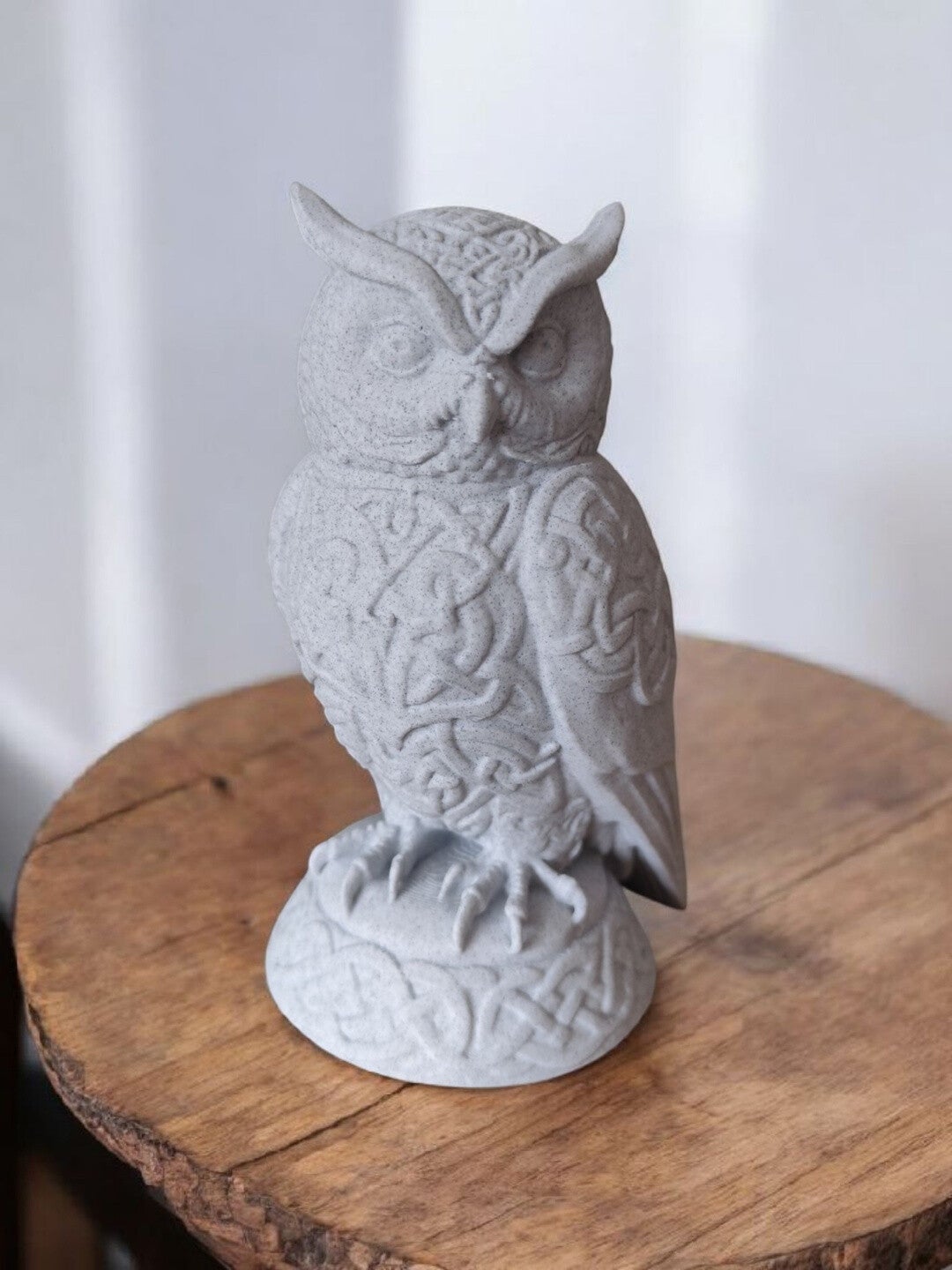 Celtic Owl Sculpture