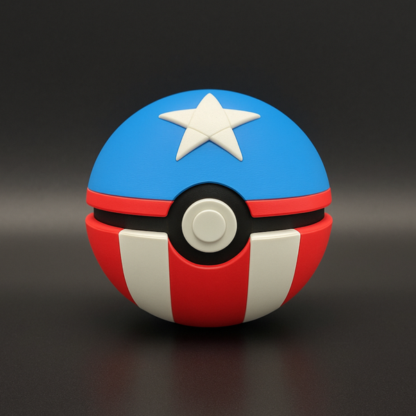 Captain America - Poké Ball