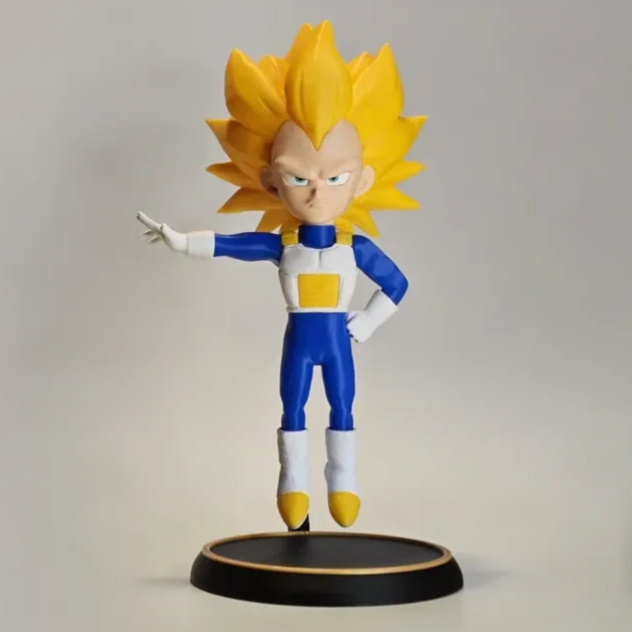 Vegeta SSJ3 – Daima Fanart (23 cm with Base)