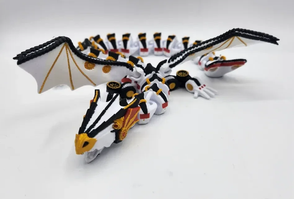 Steampunk Flexi Dragon