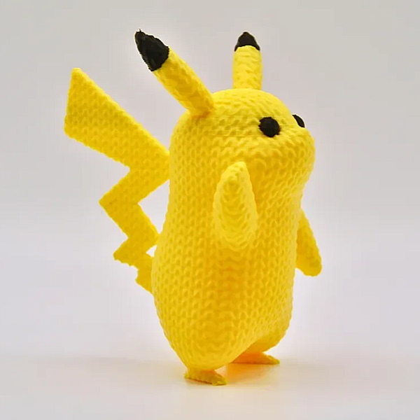 Knitted Pikachu