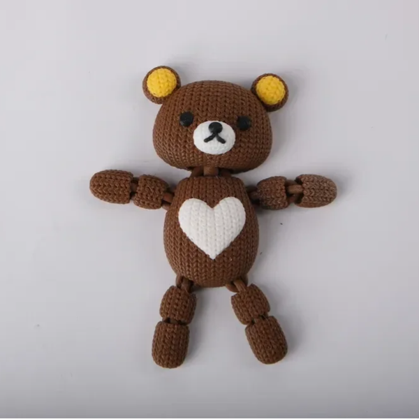 Knitted Flexi Bear