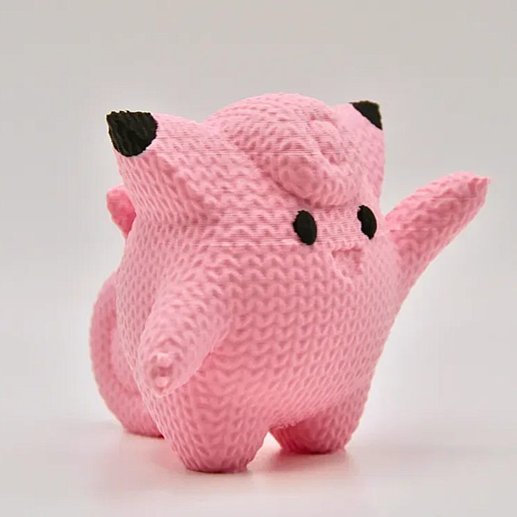Knitted Clefairy RTC