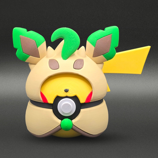 Pikachu Leafeon Poncho Ball