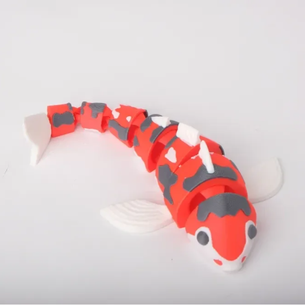 Articulated Koi Carp Fish Toy