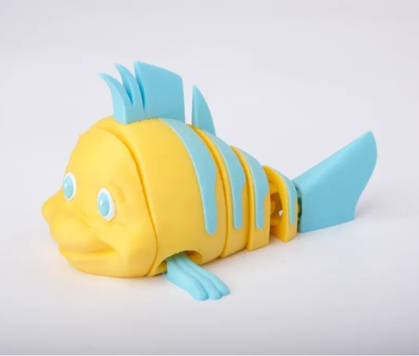 Flexi Flounder - Little Mermaid