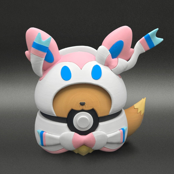 Eevee Sylveon Poncho Ball