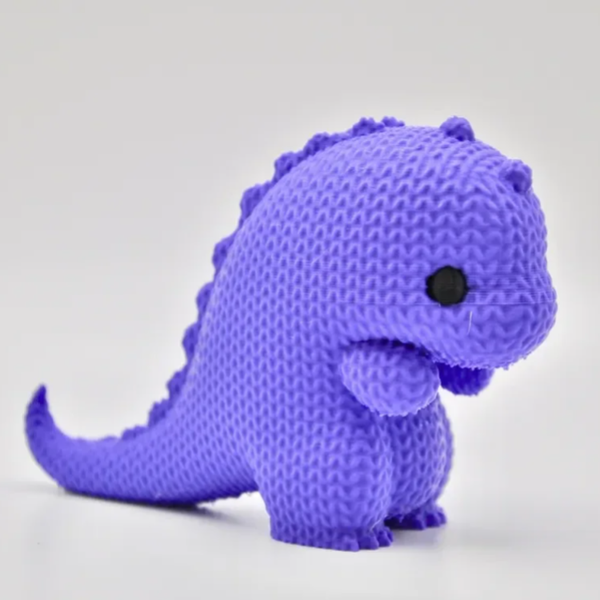 Knitted Cute Dino
