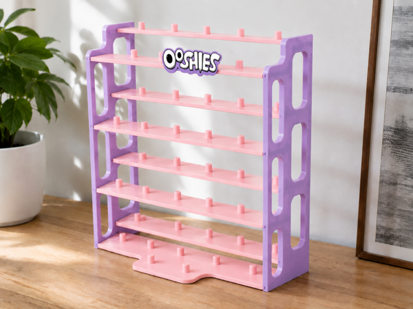 Ooshies Display Stand - Pink/Purple