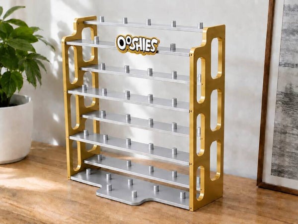 Ooshies Display Stand - Gold/Silver