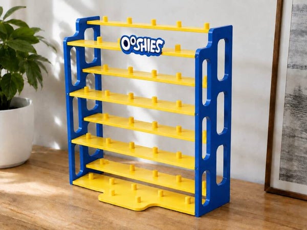 Ooshies Display Stand - Blue/Yellow