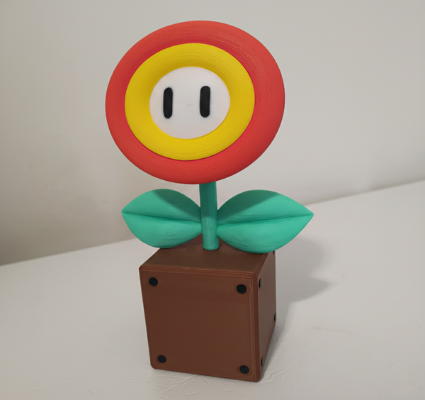 Fire Flower Game Holder