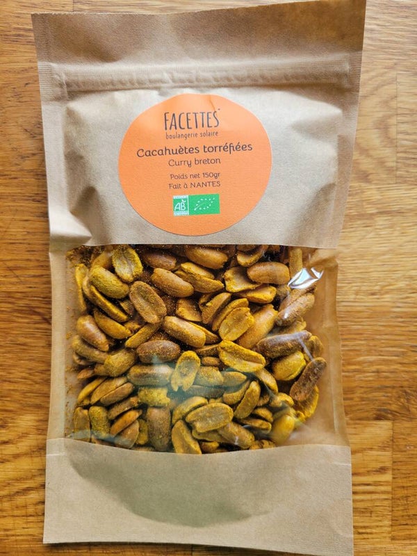 Cacahuètes au curry breton BIO