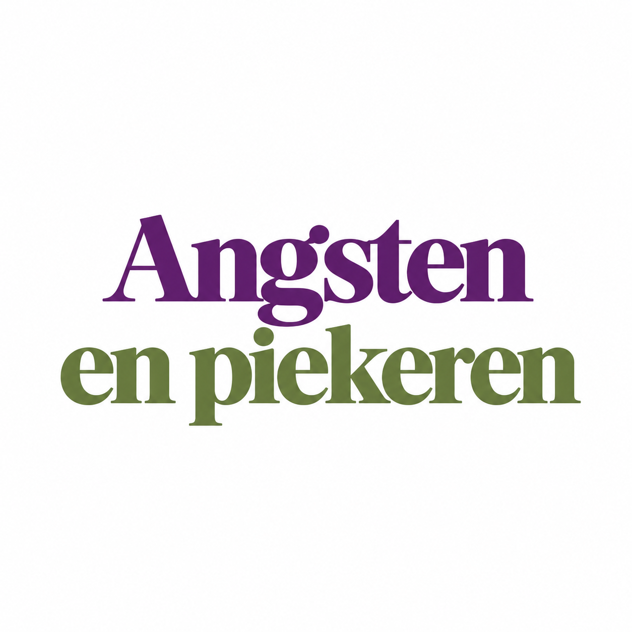 Angsten & piekeren