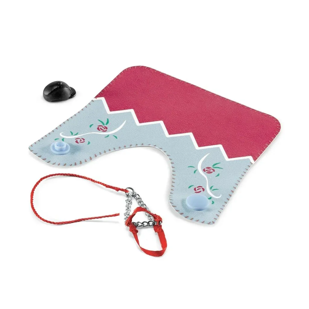 Schleich Dekentje en halster Hannah & Cayenne