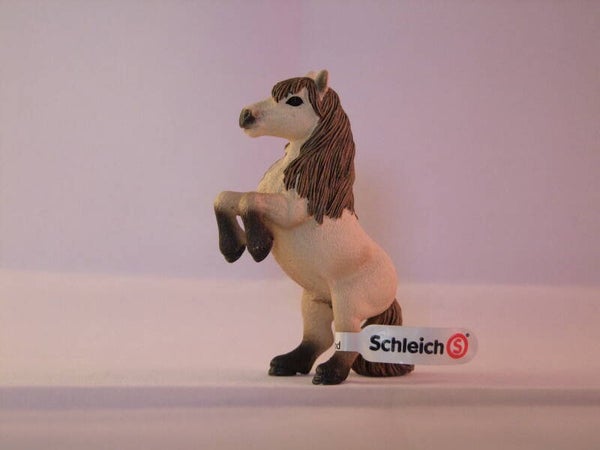 schleich mini shetland hengst