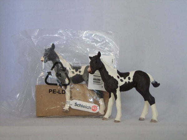 Schleich pinto veulen