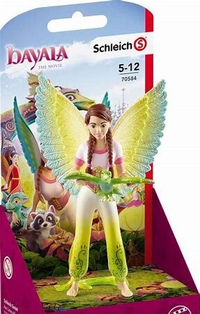 Schleich Surah with pappagaai Kuack