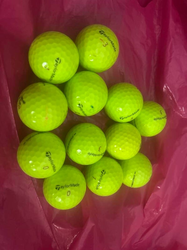 10 Taylor made golf balls MIXED