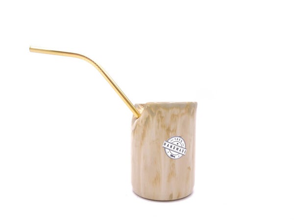 Sommerbecher mit Strohhalm 170 ml