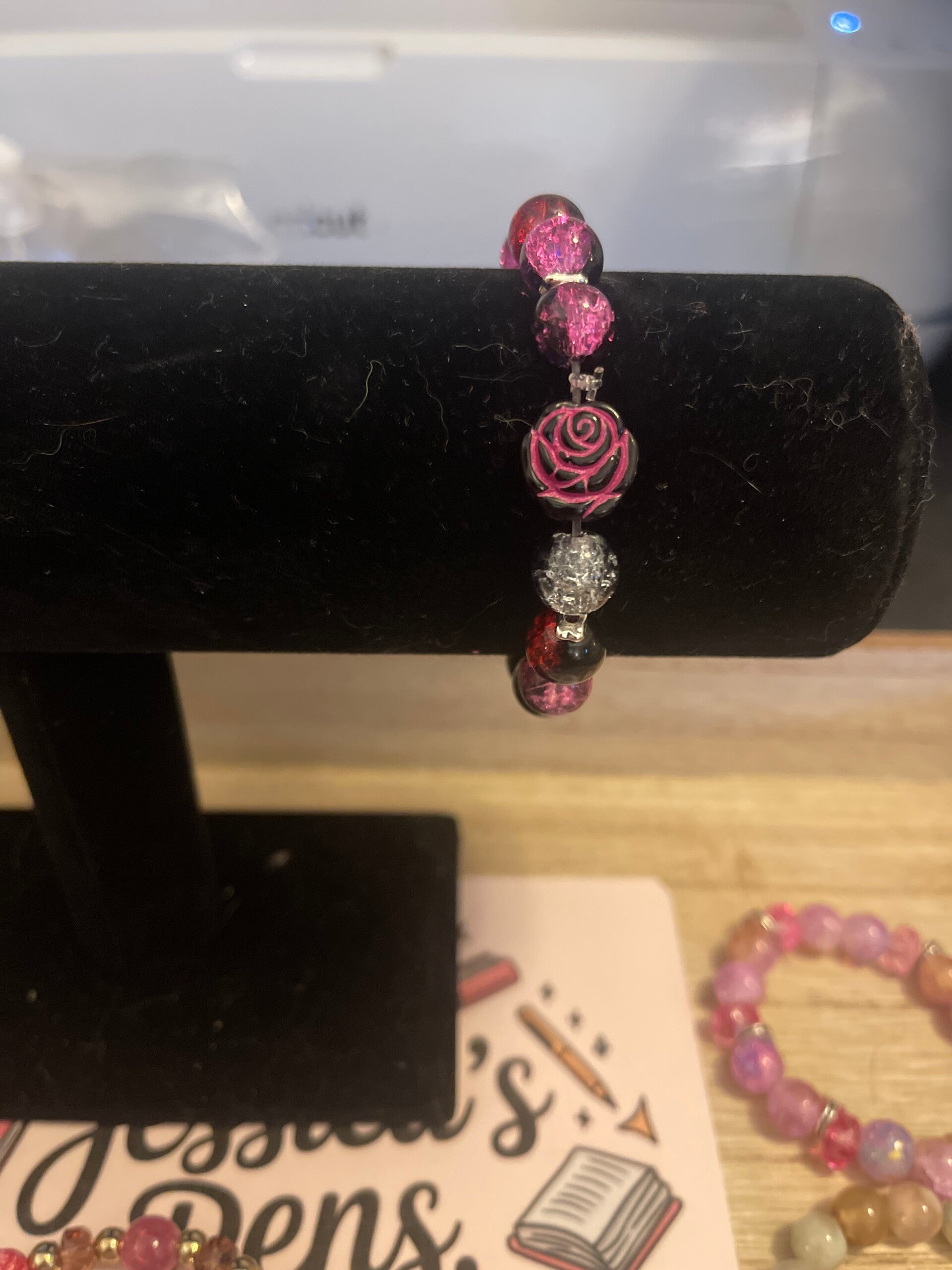 Glass bead bracelets