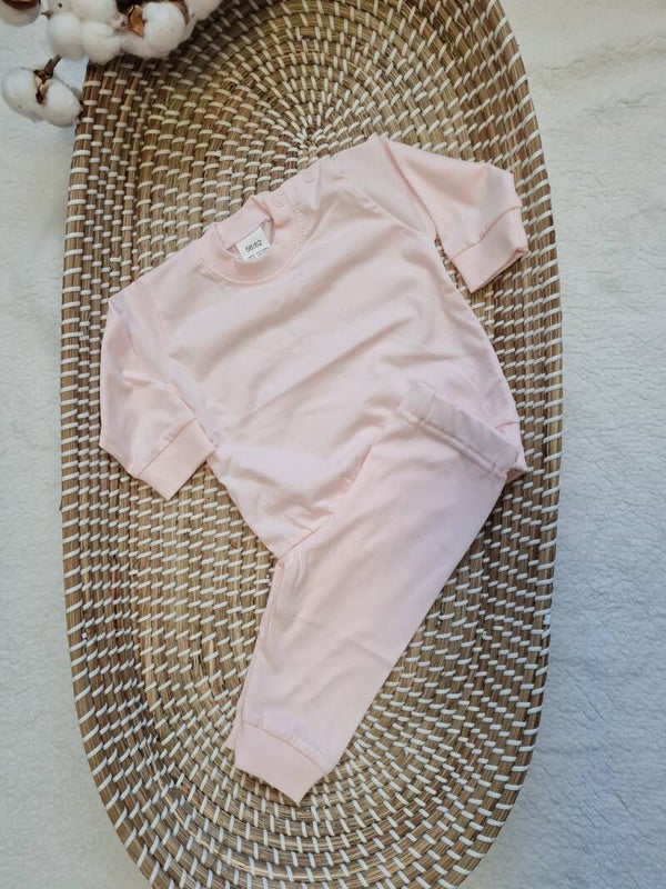 Pyjama met bedrukking Roze