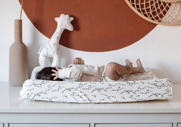 Aankleedkussenhoes Cotton Flower