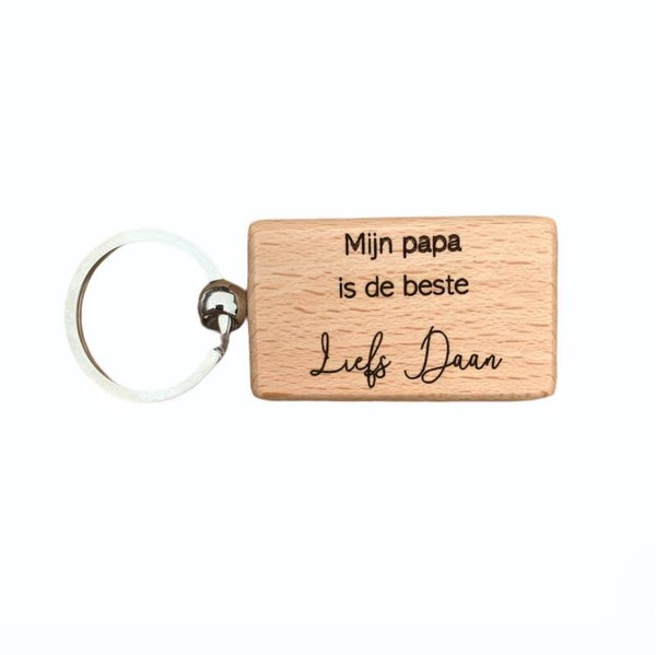 Sleutelhanger papa de beste