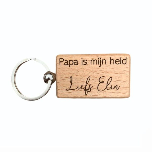 Sleutelhanger papa held
