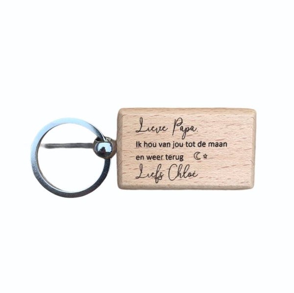 Sleutelhanger lieve papa