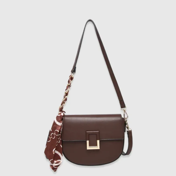 BANDOLERA SOLAPA CHOCOLATE