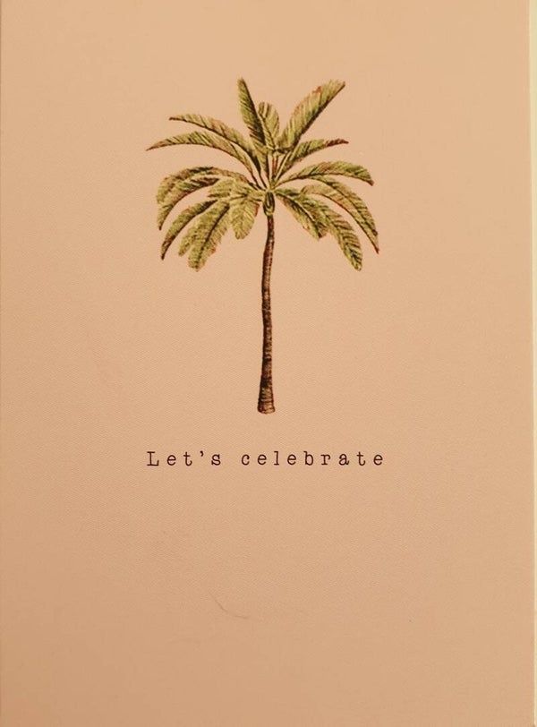 KADOKAARTJE *palmboom 🌴