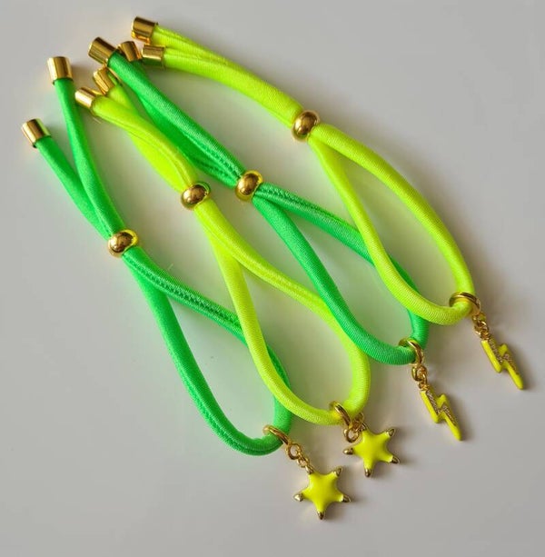 AANTREKARMBAND *neon