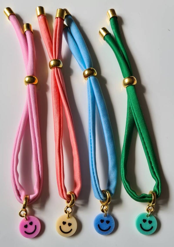 AANTREKARMBAND *smiley soft