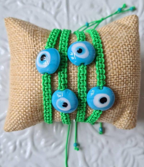 Jewels By SJ *armband keramiek blue